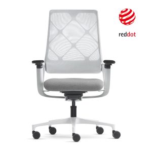Designstuhl mit hoher Belastbarkeit - Drehstuhl Connex2 Netz Bürostuhl (CNX88S) COMFORT-Sitz bis 140 Kilo