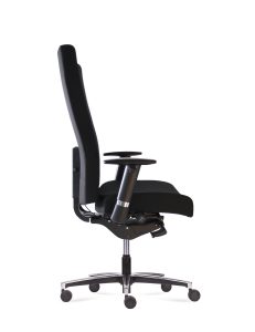 Sehr stabiler 2D-Brüostuhl Drehstuhl Manager XL bis 200kg 2D-Armlehne, Modell TYFJORD - Bürostühle-Test der BüroPiraten 