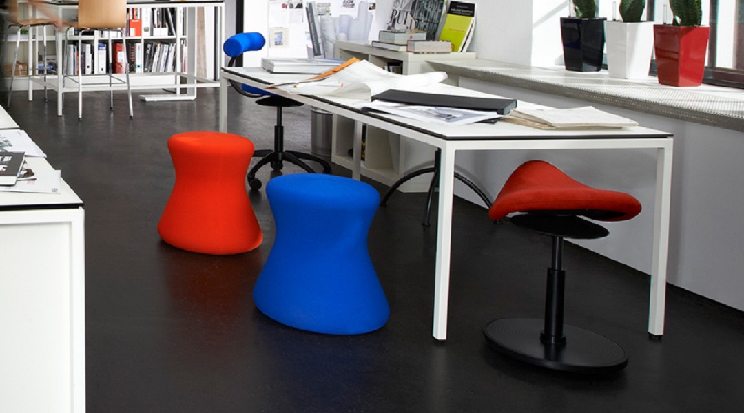 Löffler Hocker Fungo in 5 attraktiven Farben Höhe 460mm