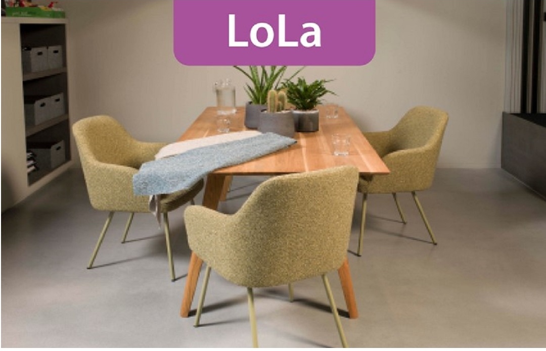 LoLa Barhocker, Vierfußstuhl, Bürodrehstuhl - Aktuell, bequem, vielseitig verwendbar