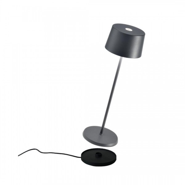Olivia Tavolo pro LED-Tischlampe grau