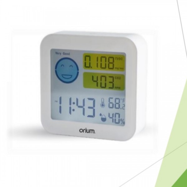 orium CO2-Messgeräte weiß, LCD, 8x2,5x8cm S125085