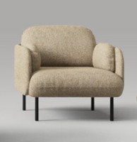 MYAMI von Narbutas Sessel mit Metallbeine MYAMI von Narbutas Sessel mit Metallbeine