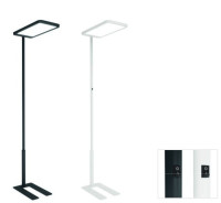 STEHLEUCHTE Basoc VELLSB weiß oder schwarz 30/70 % (direkt/indirekt)