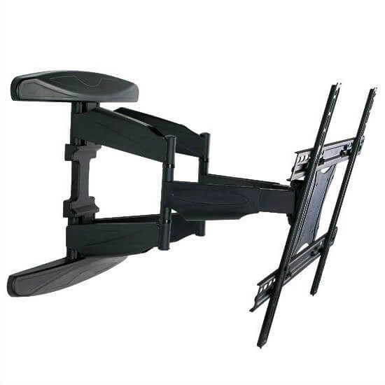Wandhalterung Schwenkbar 40–80 Zoll – Schwarz