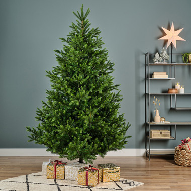 Everlands künstlicher Weihnachtsbaum Nordmann Tanne 210 cm