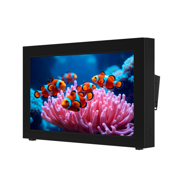 Wand-Display Outdoor 55" mit Mediaplayer & CMS – Schwarz