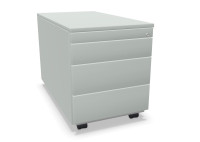 König+Neurath Rollcontainer ECO.S 8 HE - 3 Schubladen -lichtgrau König+Neurath Rollcontainer ECO.S 8 HE - 3 Schubladen -lichtgrau