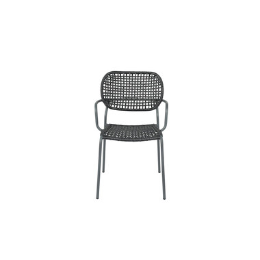 BEST Stapelstuhl Reino 552432 anthrazit – 4er-Set