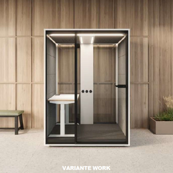 Akustikkabine Telefonzelle SILENTTWO BxTxH 164x120x226cm