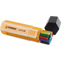 STABILO point 88 Fineliner – Big Box – 0,4 mm – 20 Farben – 8820/1