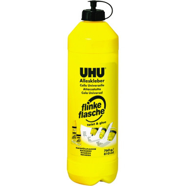 UHU Alleskleber flinke flasche – Nachfüllflasche 760 g