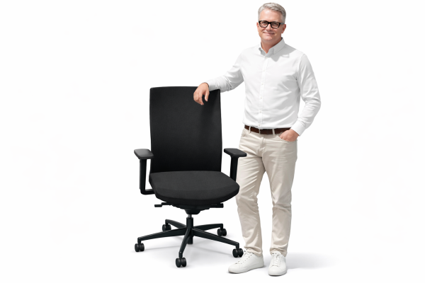 König+Neurath OKAY.II Drehstuhl Softpolster 4D-Armlehne Lordosenstütze