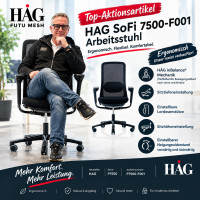 HÅG SoFi Mesh 7500-F001 Bürostuhl schwarz | Büropiraten