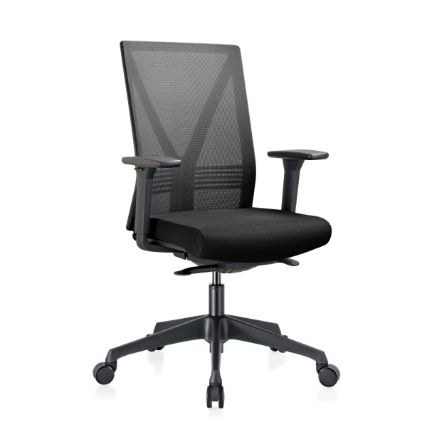 ☠️ Quarterdeck 640 Dreshtuhl Mesh mit Armlehe schwarz