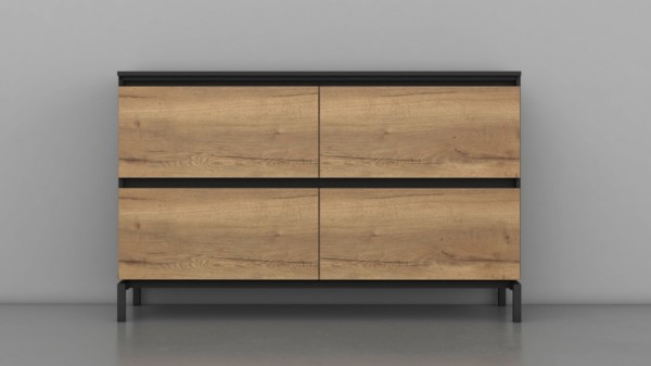 Beste Beute Cube Sideboard Würfel 160x44x108 cm