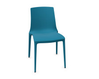 Kunststoffstuhl "Brunner twin" Mod. 3102 stapelbar "petrol"