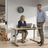 Motor Schreibtisch elektrisch höhenverstellbar ACTIFORCE® kraftvoll und leise
