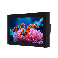 Wand-Display Outdoor 65" mit Mediaplayer & CMS – Schwarz Wand-Display Outdoor 65" mit Mediaplayer & CMS – Schwarz