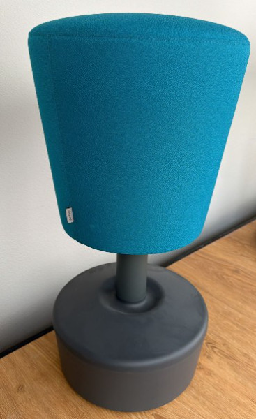 Profim Mickey- Hocker I drehbar I Sitzhöheneinstellung I Kunderückläufer