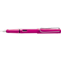 LAMY Safari Füllhalter pink – M-Feder – für Rechtshänder – 1223774