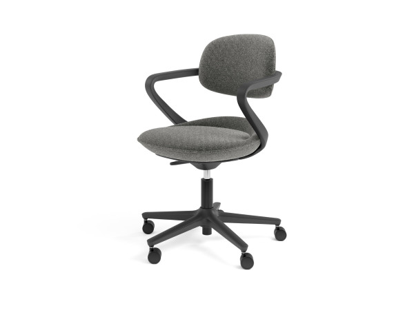 Bürodrehstuhl Basic 3 | Kompakter Besucherstuhl bis 130 kg