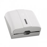 Papierhandtuchspender - weiß - f. ca 350 Blatt Z-Interfold-Falz - Kunststoff - Handtuchspender Papierhandtuchspender - weiß - f. ca 350 Blatt Z-Interfold-Falz - Kunststoff - Handtuchspender