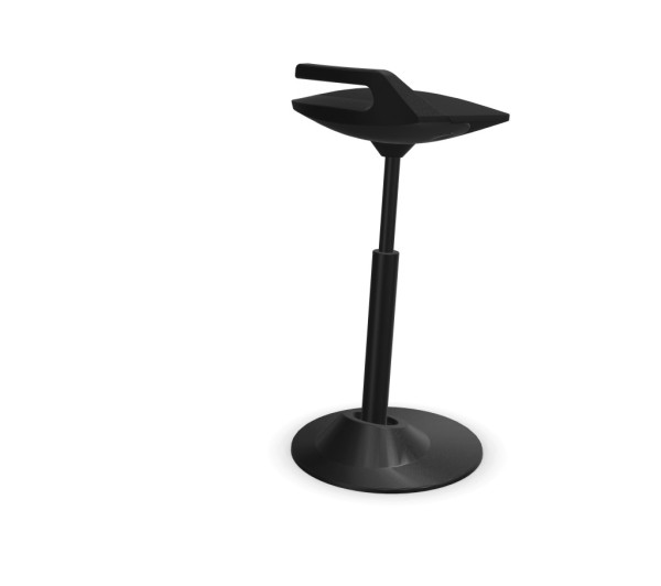 Aeris Muvman Ergonomische Stehhilfe Comfort schwarz