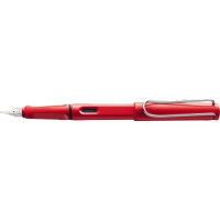LAMY Safari Füllhalter rot – M-Feder – für Rechtshänder – 1205252