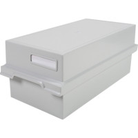 Exacompta Karteikasten A6 quer, lichtgrau – Modell 51240D