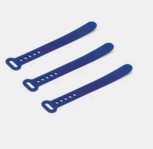 Pedestal Cable Tie – Silikon-Kabelbinder im 3er-Set (6 Farben)