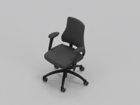 RH Axia 3122 2.2 Bürostuhl mit B-Mechanik und 4D-Armlehne – ergonomischer Bürostuhl bis 150 kg - Farbe: grau