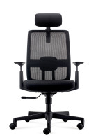 Bürodrehstuhl Basic 2 mit Netzrücken VSDB2/D | Ergonomisch bis 130kg