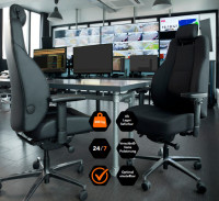 24-STUNDEN STÜHLE Bürostühle für intensives Arbeiten 24/7
